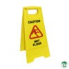 Wet caution board
