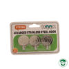 Stainless Steel Wall Hook-3 Pc